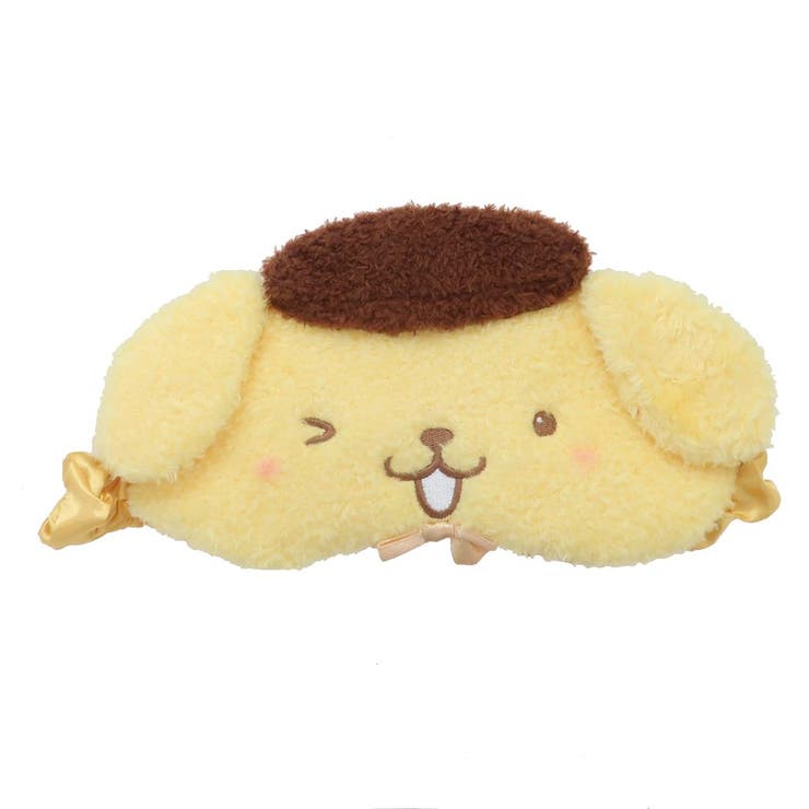 ポムポムプリン 旅行用品 もこもこアイマスク[品番：BREW0139589