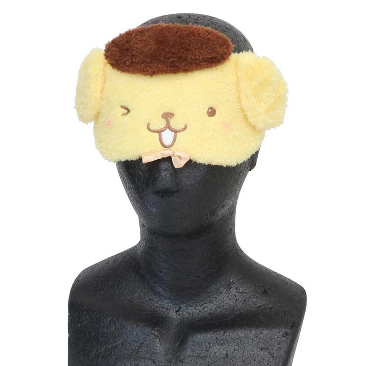 ポムポムプリン 旅行用品 もこもこアイマスク[品番：BREW0139589