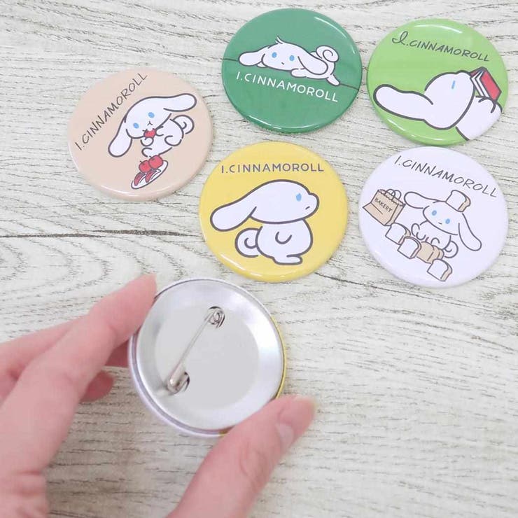 シナモロール 缶バッジ 44mm缶バッジ | cinemacollection | 詳細画像2 