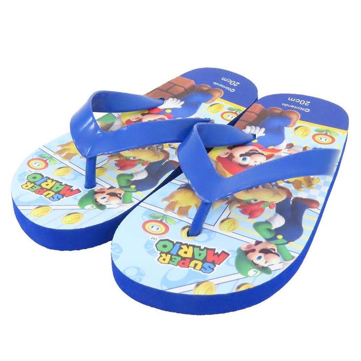 スーパーマリオ 子供用サンダル ビーチサンダル | cinemacollection【KIDS】 | 詳細画像2 