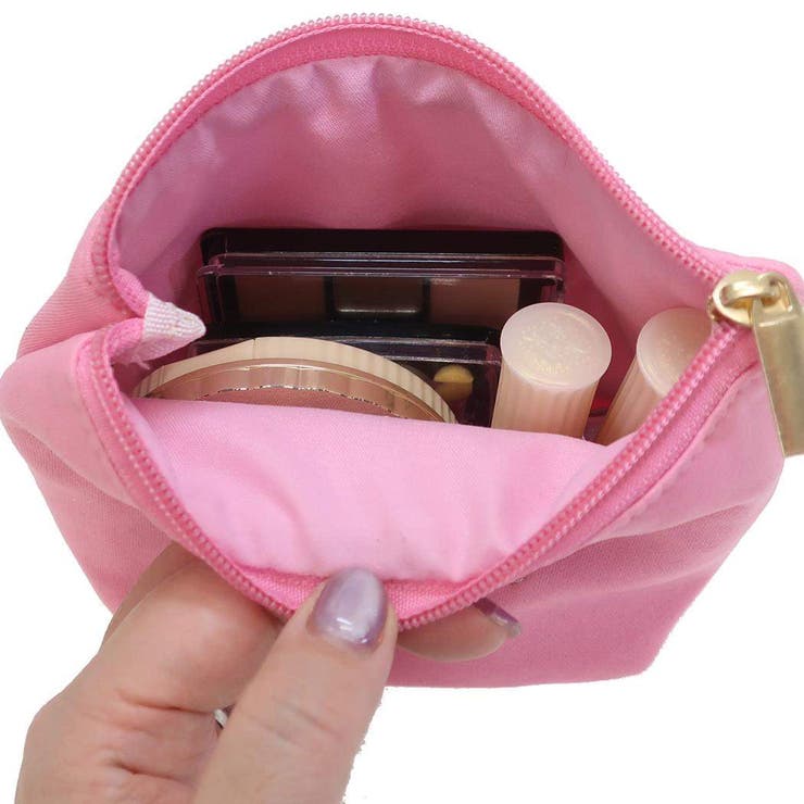 ピンクのポーチ　可愛い Amazon.co.jp: ZIP CORPORATION マルチポーチ コスメポーチ