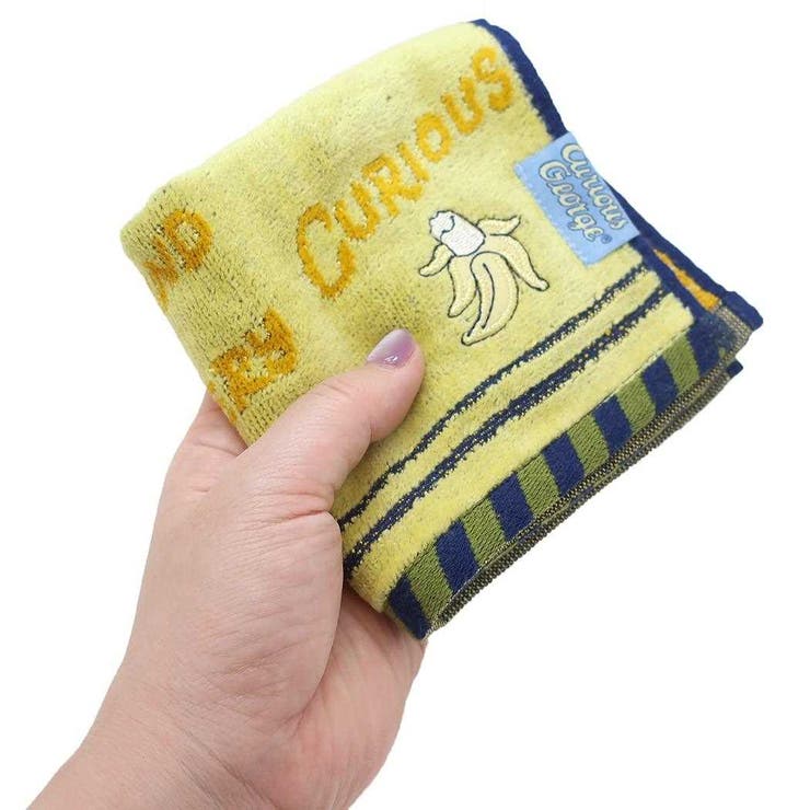 おさるのジョージ ミニタオル ジャガードハンカチタオル | cinemacollection | 詳細画像3 