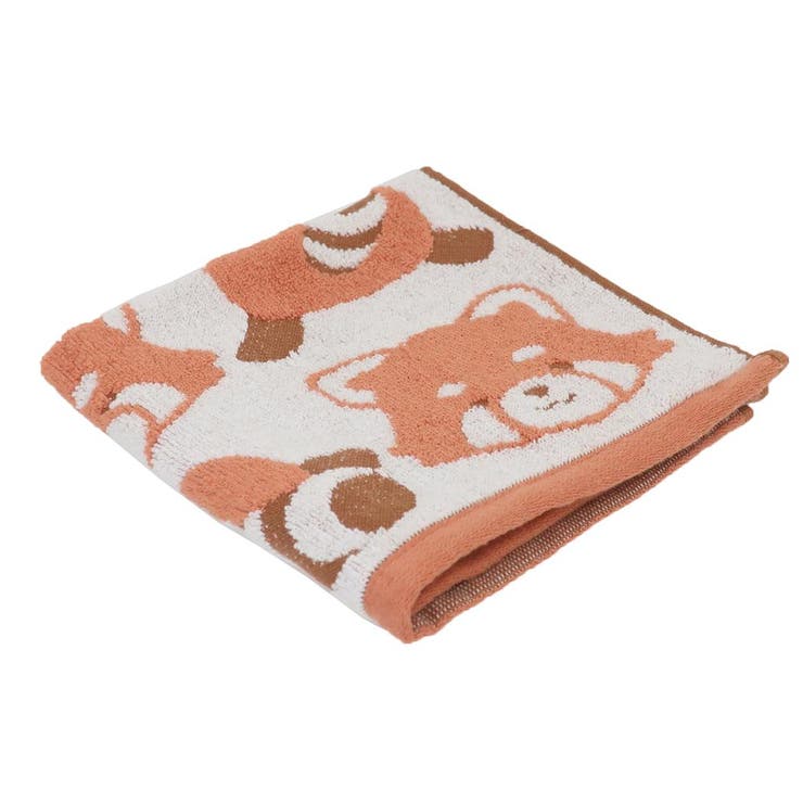 アニマルフェイス ハンドタオル ジャガードウォッシュタオル | cinemacollection | 詳細画像3 