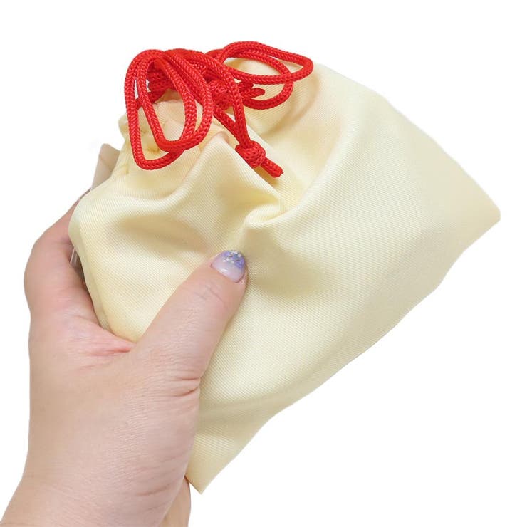 ごきげんぱんだ 巾着袋 ボアフェイス巾着[品番：BREW0142945