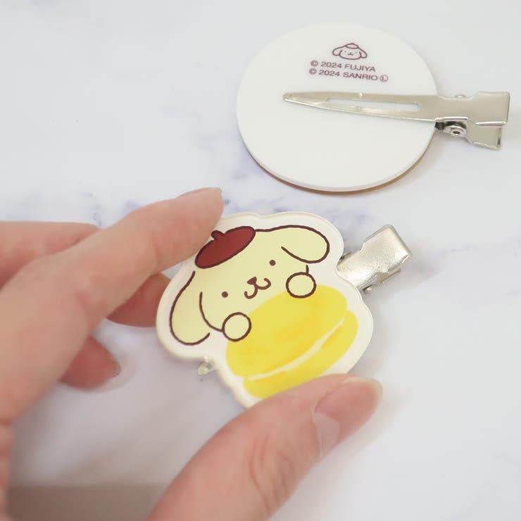 ポムポムプリン ヘアアクセ ヘアクリップ | cinemacollection | 詳細画像2 