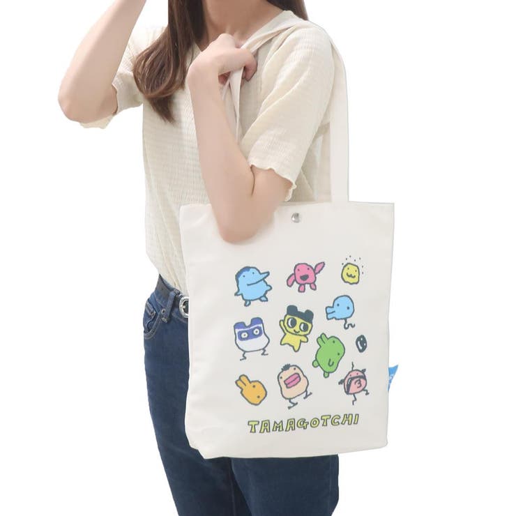 SPAO✖️Tamagotchi キャラクター柄 トシラバッグ　お弁当バッグ SPAO✖️Tamagotchi キャラクター柄 トシラバッグ お弁当バッグ