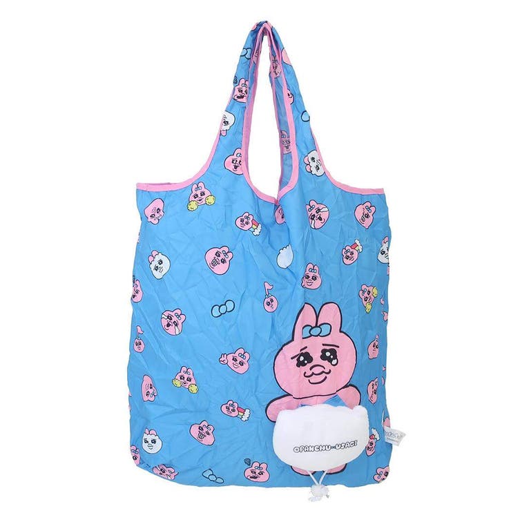 おぱんちゅうさぎ ショッピングバッグ ぬいぐるみエコバッグ