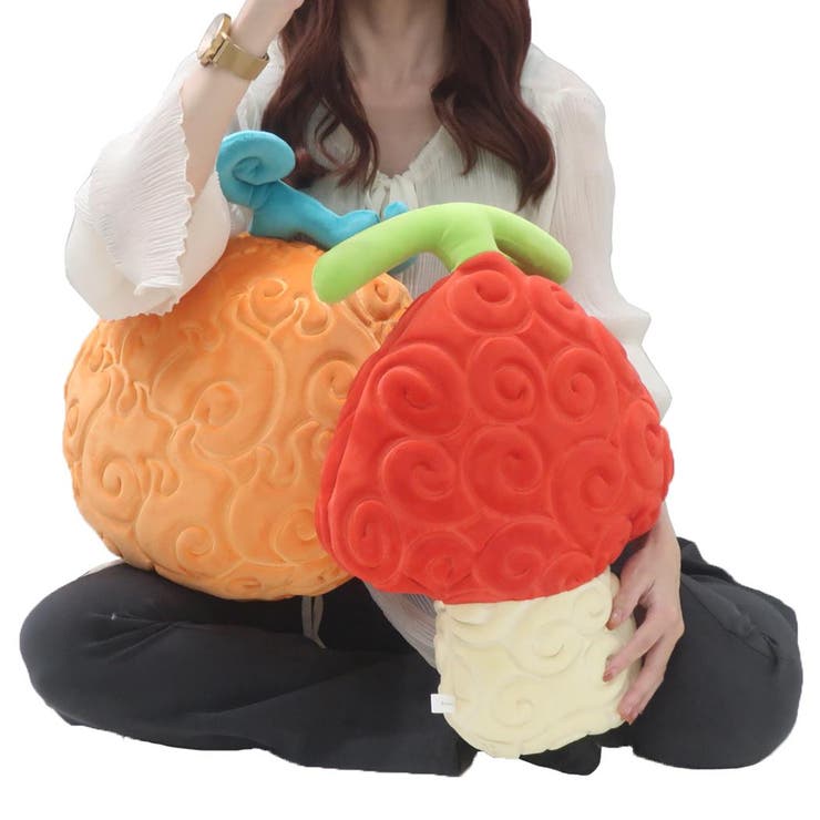 ワンピース クッション 悪魔の実エンボスクッション[品番 ワンピース クッション 悪魔の実エンボスクッション[品番