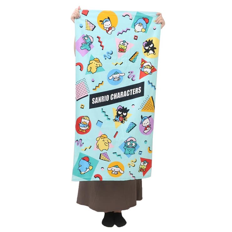 サンリオキャラクターズ バスタオル プリントビッグタオル[品番