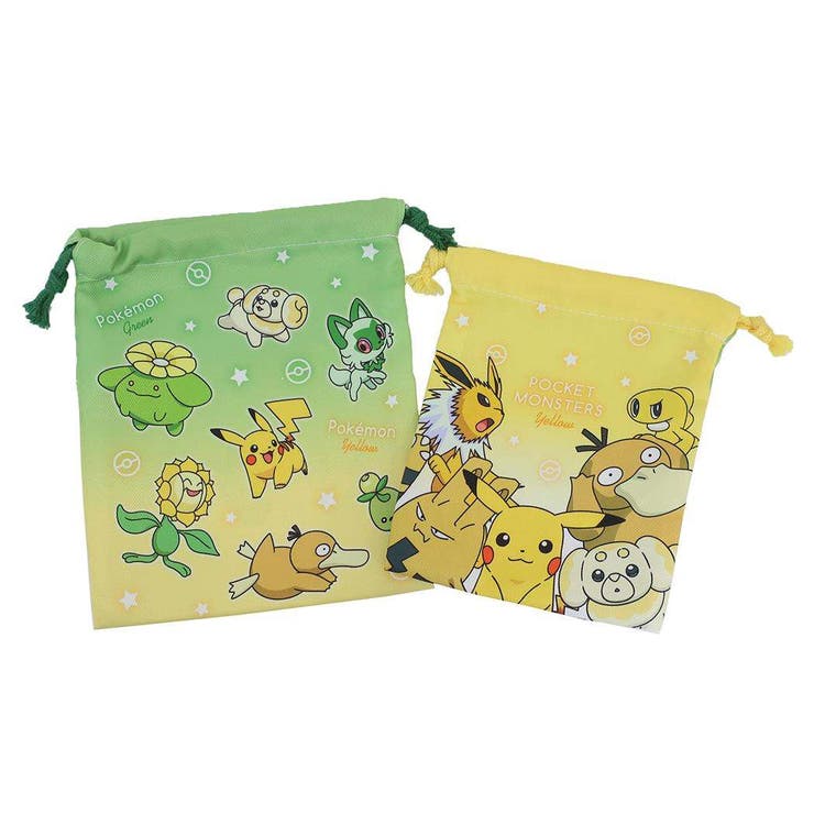 ポケットモンスター 巾着袋 2P巾着セット | cinemacollection | 詳細画像1 