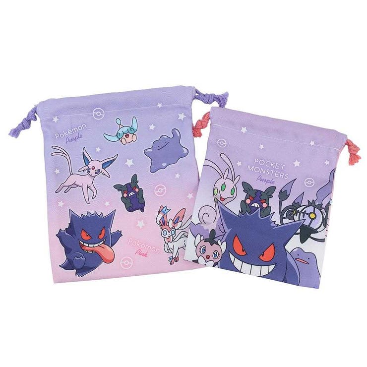 ポケットモンスター 巾着袋 2P巾着セット | cinemacollection | 詳細画像1 