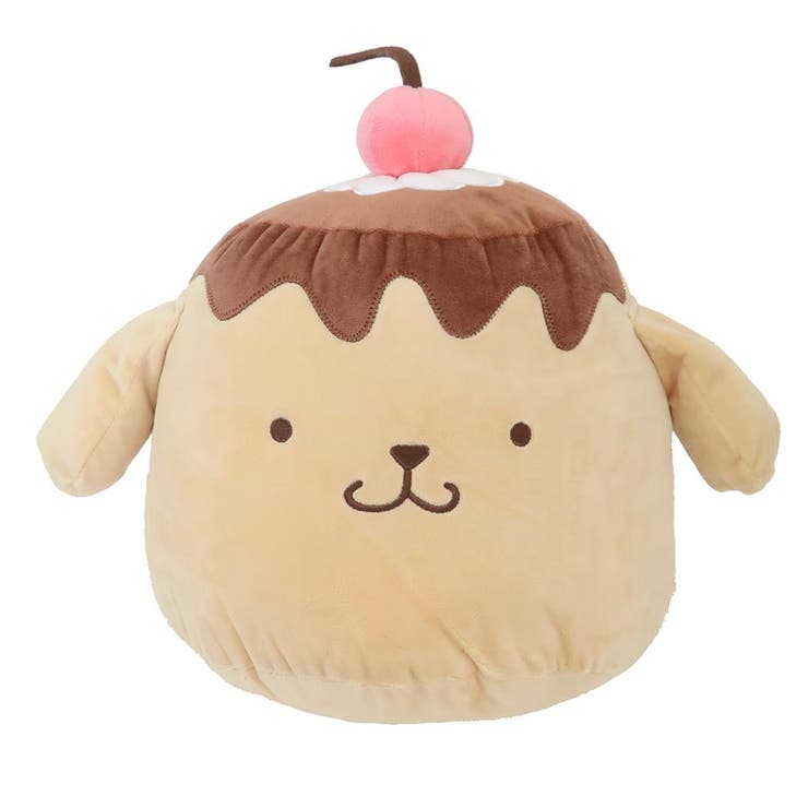 ポムポムプリン クッション ダイカットクッション[品番：BREW0150042