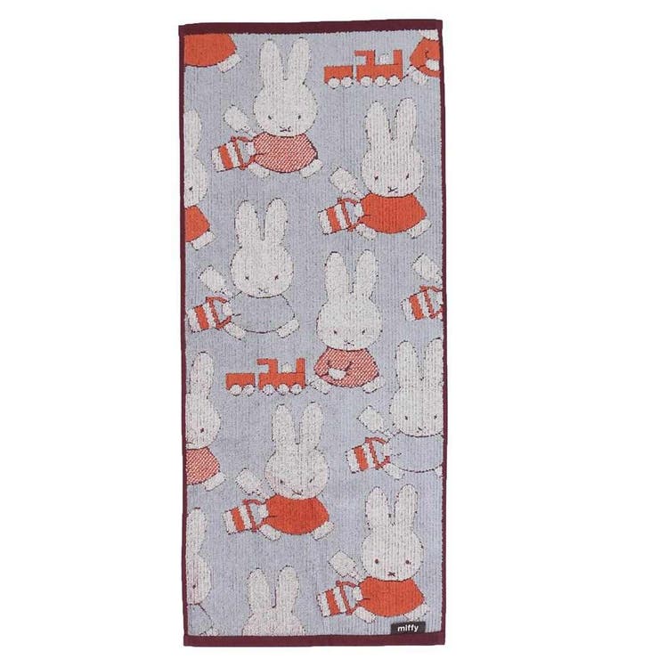 ミッフィー フェイスタオル ジャガードロングタオル | cinemacollection | 詳細画像1 