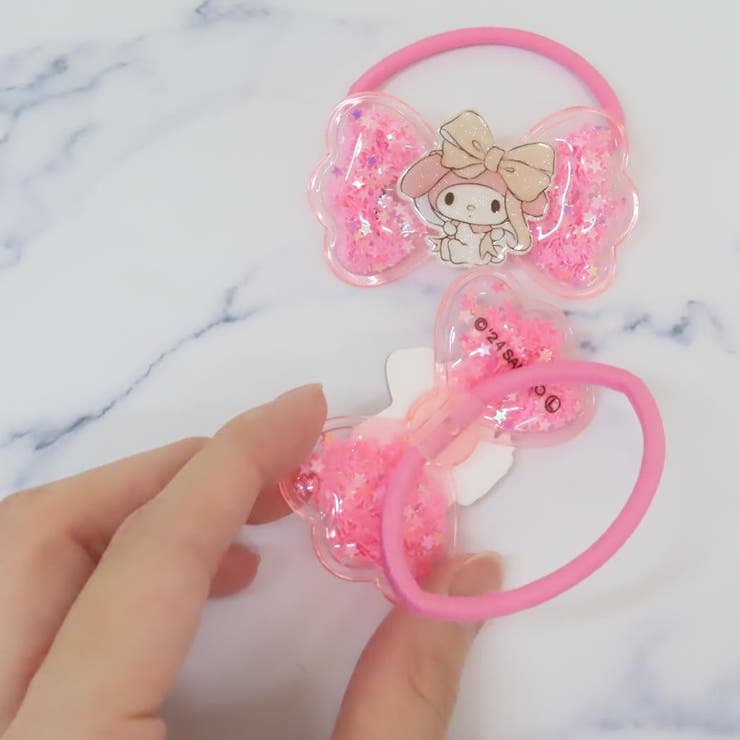マイメロディ ヘアアクセ キラキラペアキャラゴム2[品番：BREW0149960