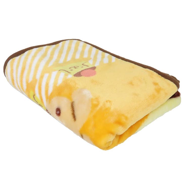 ポムポムプリン ひざ掛け毛布 マイヤーブランケット[品番：BREW0152431 