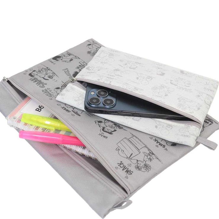 スヌーピー ミニポーチ 2Pステーショナリーポーチ | cinemacollection | 詳細画像3 