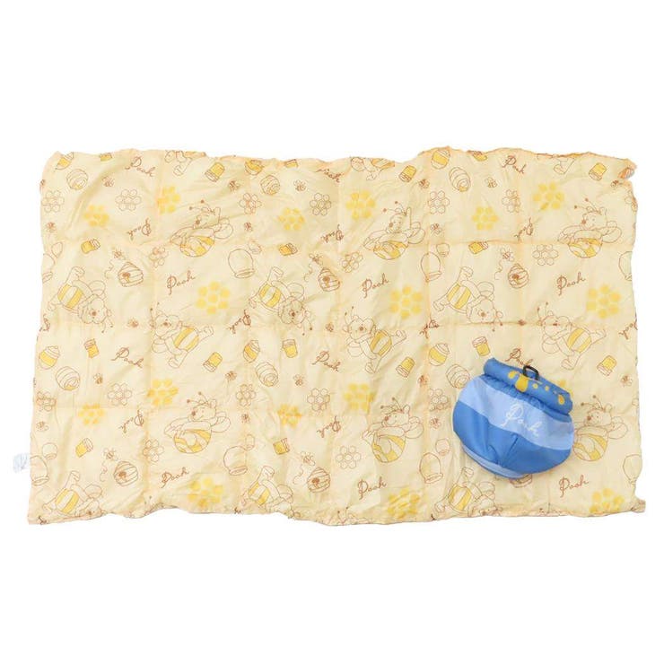 くまのプーさん ひざ掛け毛布 ポーチ付きブランケット | cinemacollection | 詳細画像1 