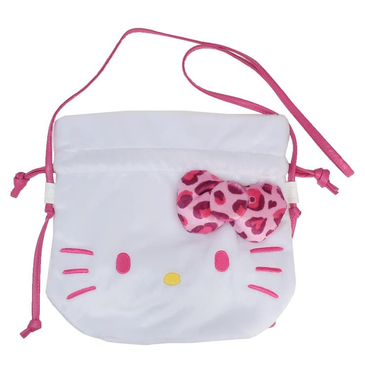 キティショルダーp ハローキティ ショルダーバッグ 巾着ショルダー[品番：BREW0153403