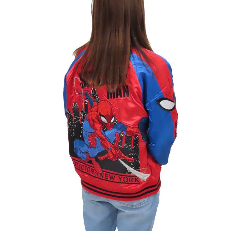 人気新品入荷 スパイダーマン スカジャン アウター[品番：BREW0153545 Tシャツ・アパレル