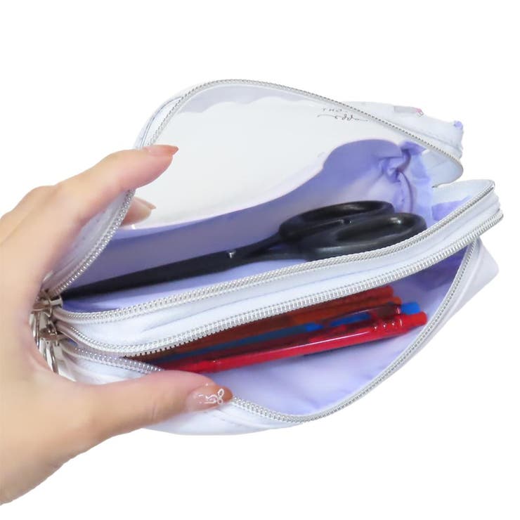 すやすやモフィー ペンポーチ ツインファスナーペンケース | cinemacollection | 詳細画像3 