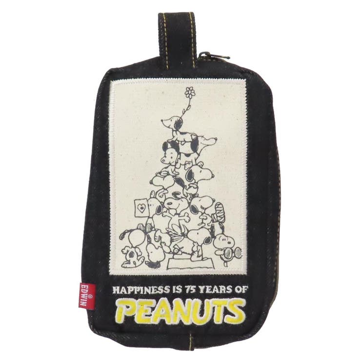 スヌーピー コスメポーチ スクエアポーチ | cinemacollection | 詳細画像1 