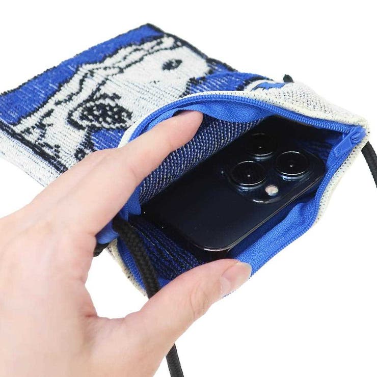 スヌーピー 斜め掛けかばん どっとポーチ | cinemacollection | 詳細画像3 