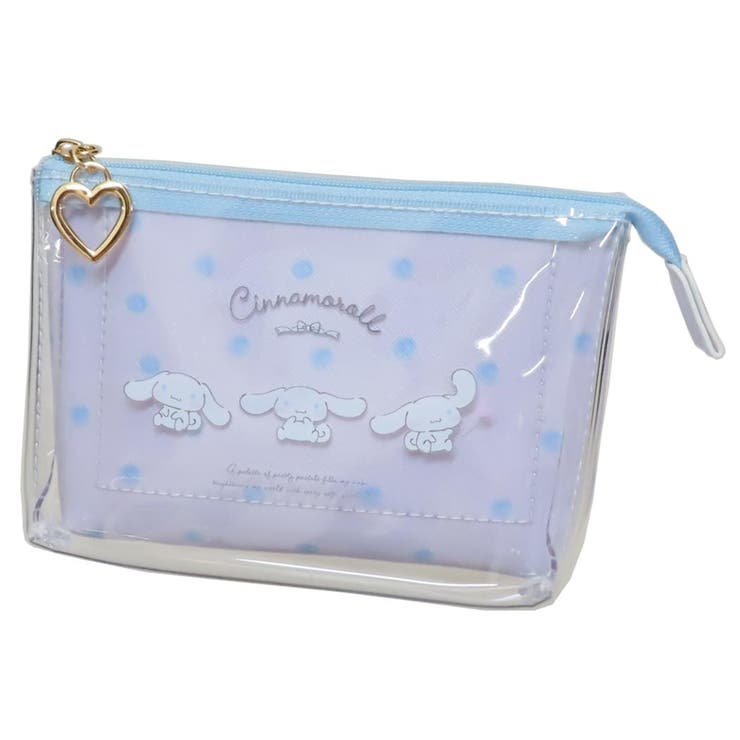 シナモロール コスメポーチ クリアミニWポーチ | cinemacollection | 詳細画像1 