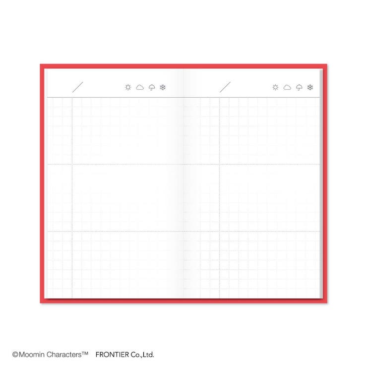 ムーミン マンスリー手帳 365POCKET | cinemacollection | 詳細画像9 