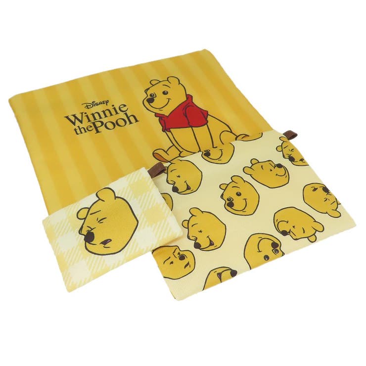 くまのプーさん 平ポーチ大中小3点セット 3連ポーチ | cinemacollection | 詳細画像2 