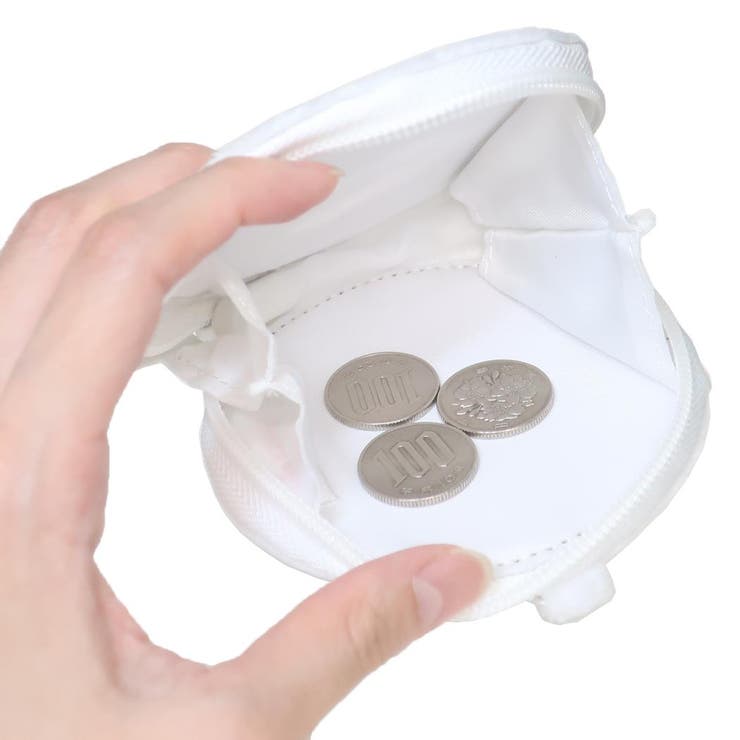 ハローキティ ミニポーチ カラビナ付き丸型ポーチ | cinemacollection | 詳細画像3 