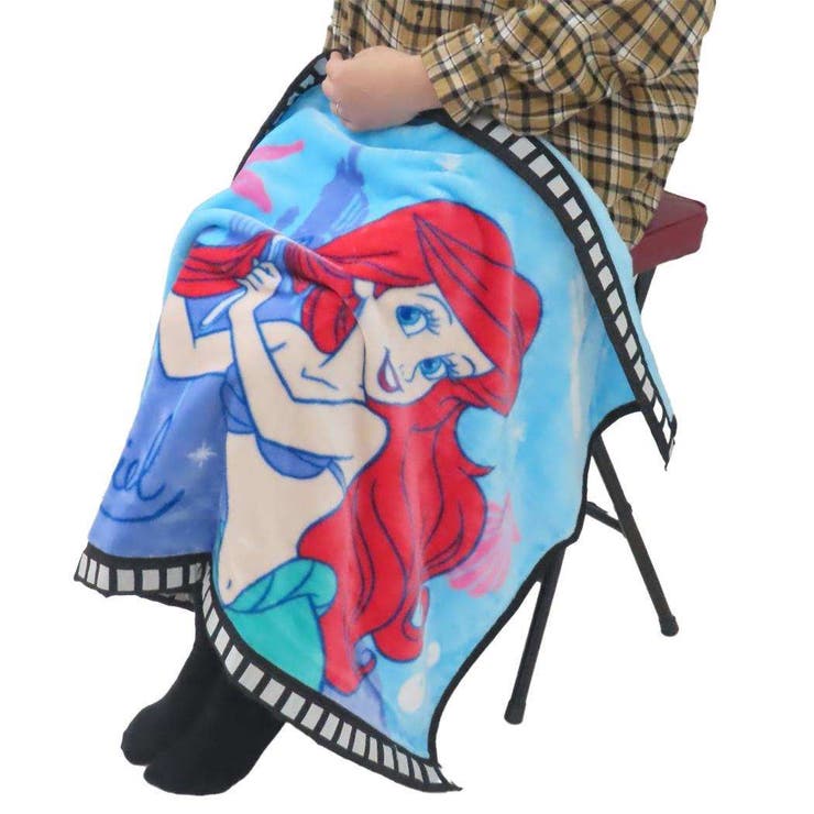 リトルマーメイド ひざ掛け毛布 マイヤーブランケット | cinemacollection | 詳細画像4 