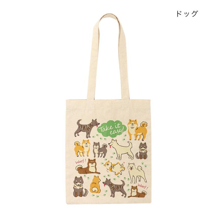 アニマルグッズ トートバッグ バッグプリントトート | cinemacollection | 詳細画像1 
