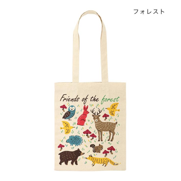 アニマルグッズ トートバッグ バッグプリントトート | cinemacollection | 詳細画像1 