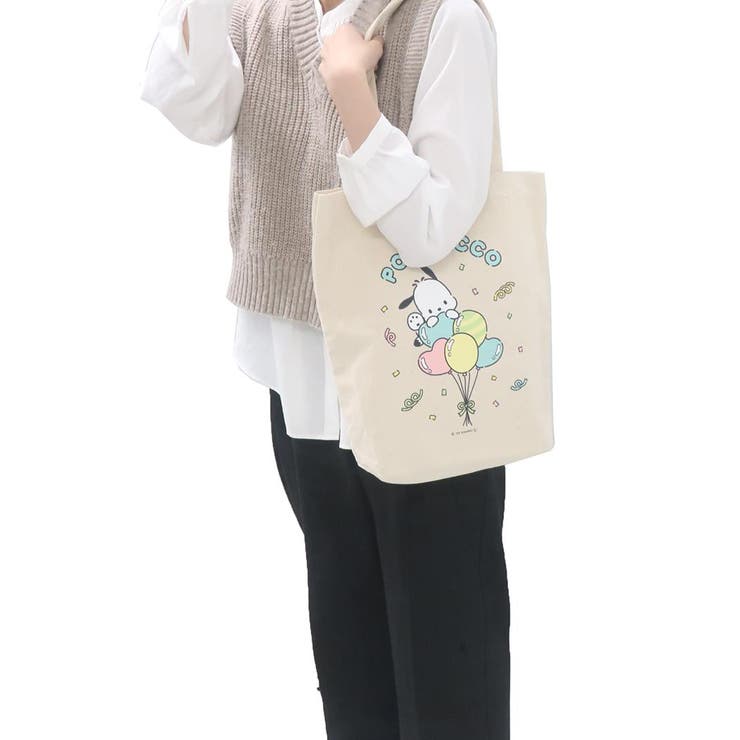 ポチャッコ 手提げかばん トートバッグ[品番：BREW0158134