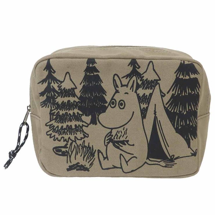 ムーミン コスメポーチ スクエアポーチ | cinemacollection | 詳細画像1 