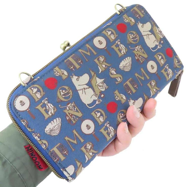 Amazon.co.jp: ムーミン ジャガードお財布ショルダー 思い出