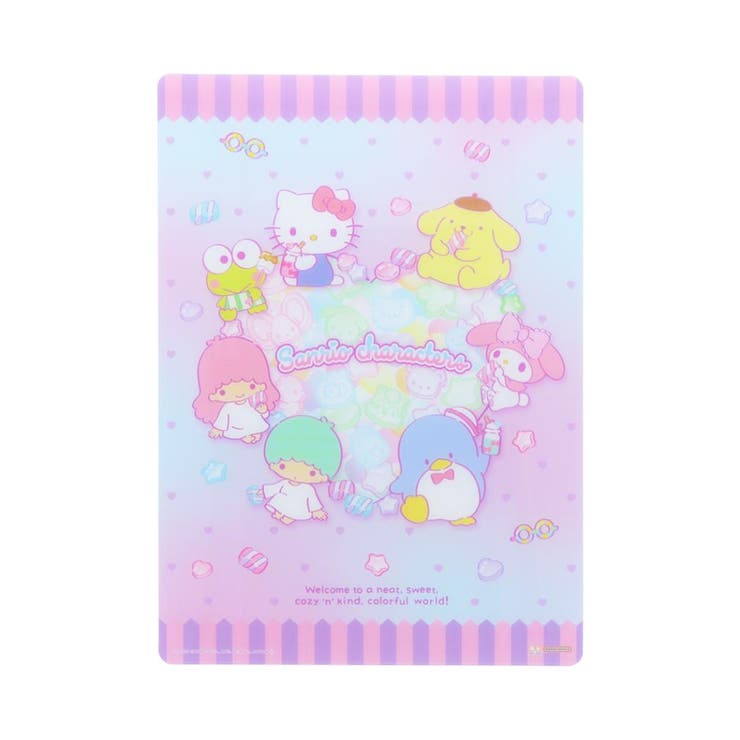 サンリオキャラクターズ 下敷き クリア下敷[品番：BREW0159043
