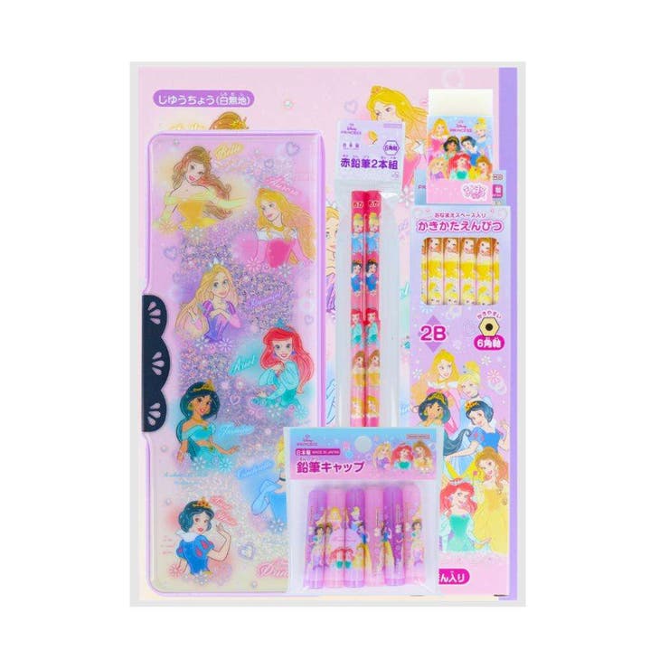 ディズニープリンセス 文房具セット 文具セット[品番