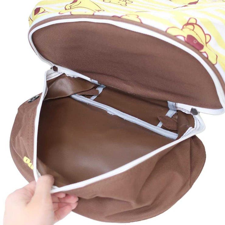 お値下げ中　新品未開封　ポムポムプリン リュック チャーム付き　Purin お値下げ中 新品未開封 ポムポムプリン リュック チャーム付き