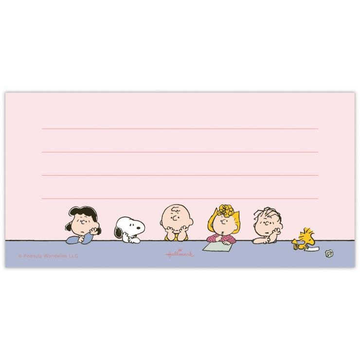 スヌピーメモパットセット スヌーピー クリーム スヌーピー×テディベア【メモパッド／You're