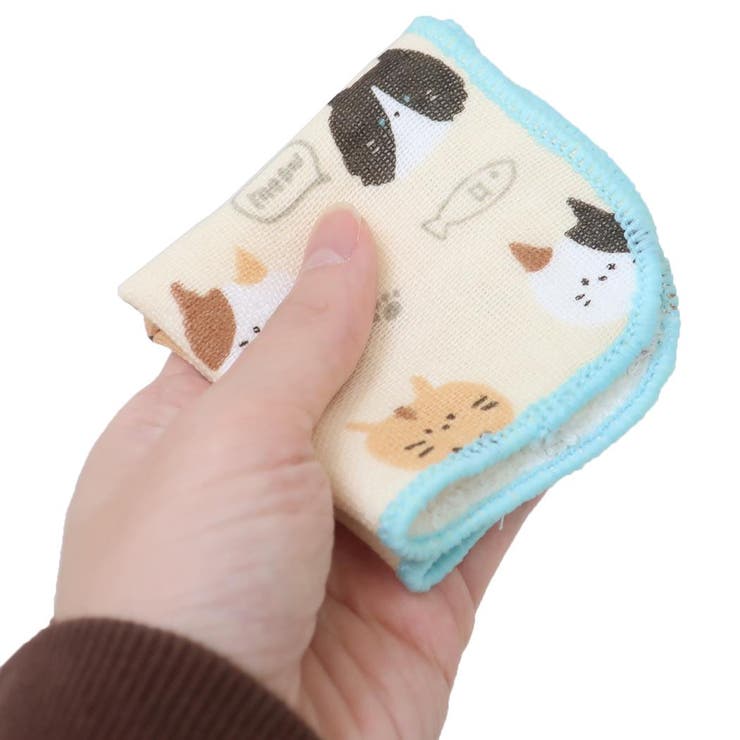 ミニタオル ガーゼミニミニタオル15cm ねこちゃんず | cinemacollection | 詳細画像3 