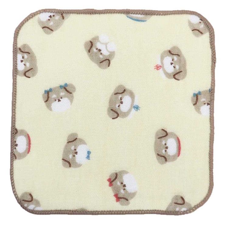 ミニタオル ガーゼミニミニタオル15cm シュナウザーフェイス | cinemacollection | 詳細画像1 