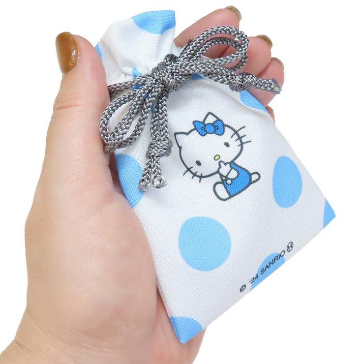 ハローキティ ミニ巾着袋 豆巾着[品番：BREW0159968