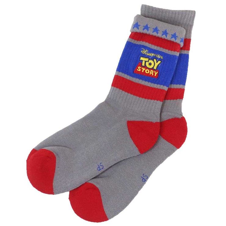 トイストーリー 女性用靴下 カラフルラインソックス | cinemacollection | 詳細画像1 