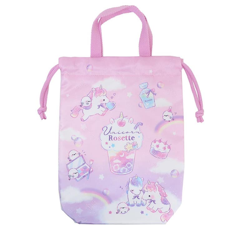 シューズバッグ シューズケース ユニコーンロゼット | cinemacollection【KIDS】 | 詳細画像1 