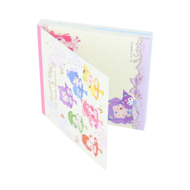 Yes！プリキュア5GoGo！xサンリオキャラクターズ メモ帳 スクエアメモ | cinemacollection | 詳細画像4 