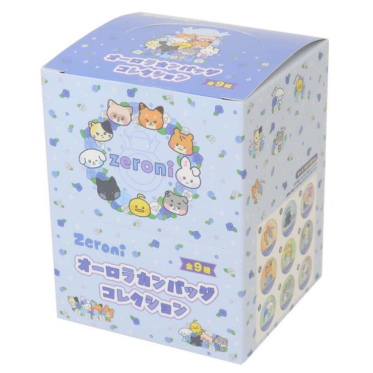 上品スタイル zeroni 缶バッジ オーロラカンバッジコレクション[品番 ピンズ・ピンバッジ・缶バッジ