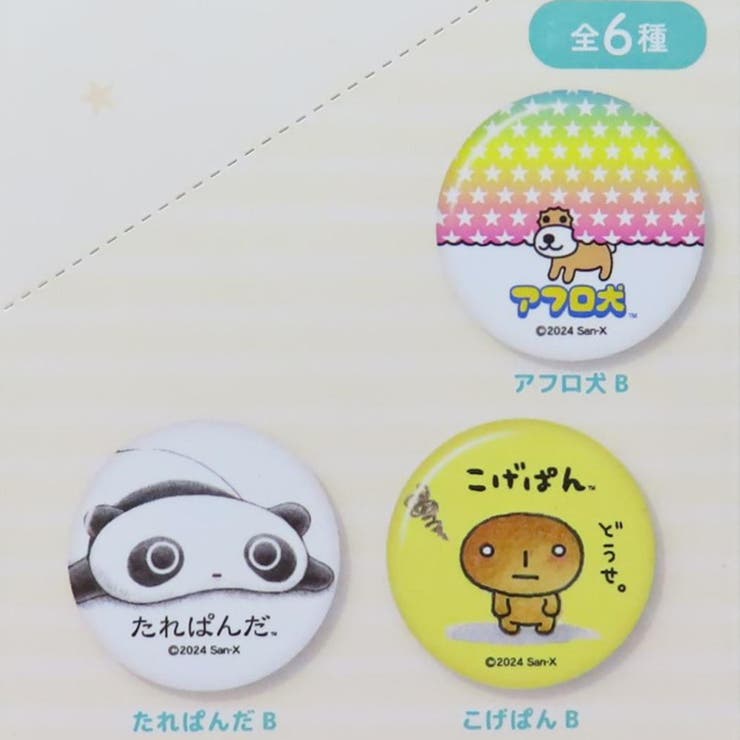 サンエックスレジェンドキャラクター 缶バッジ ブラインド缶バッジ | cinemacollection | 詳細画像4 