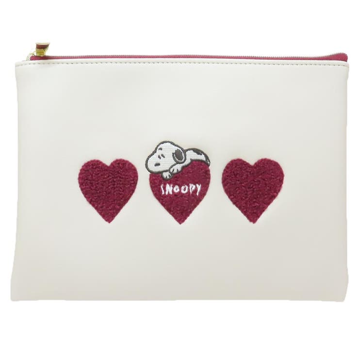 スヌーピー コスメポーチ フラットポーチ | cinemacollection | 詳細画像1 