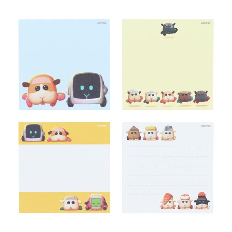 PUIPUIモルカー メモ帳 スクエアメモ | cinemacollection | 詳細画像3 